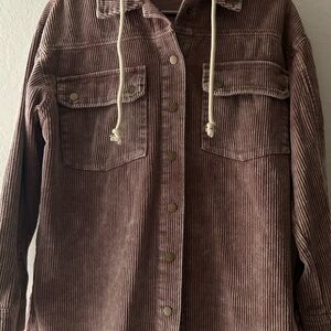 New Women's Corduroy Jacket in Brown/small*NWOT